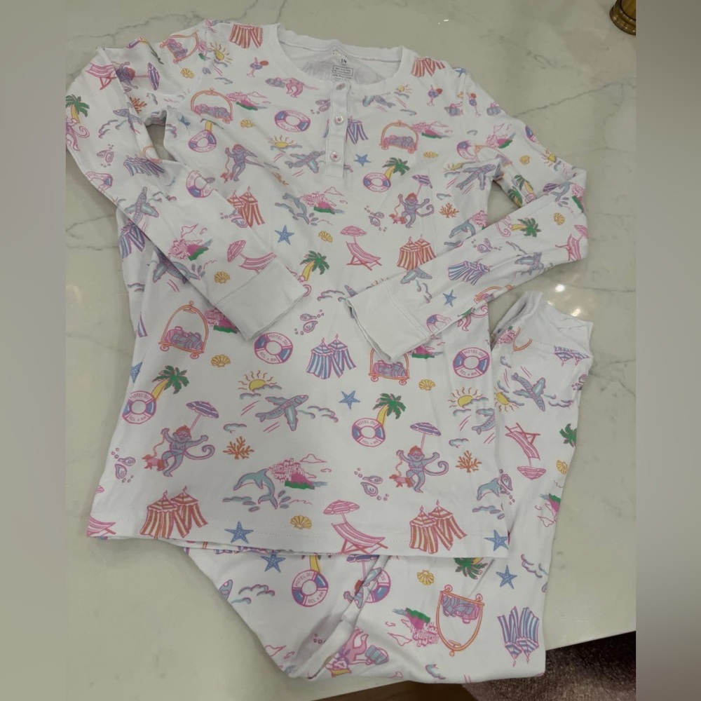 Roller Rabbit Stoney Clover Hotel Tropical Size 14